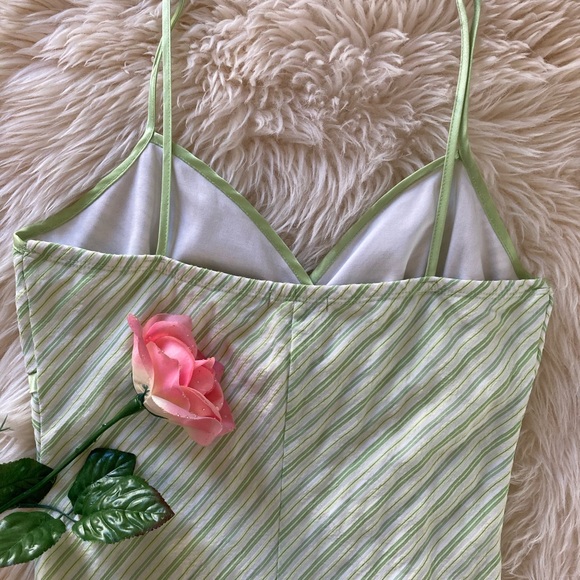 Pretty Green Slip Dress - Picture 7 of 12